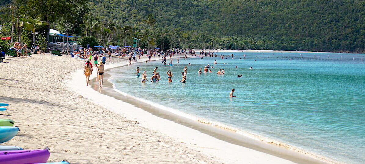 Magens Bay Beach St. Thomas, US Virgin Islands