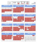 Coconuts' calendar